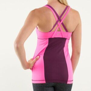 Lululemon Raspberry Energy Tank